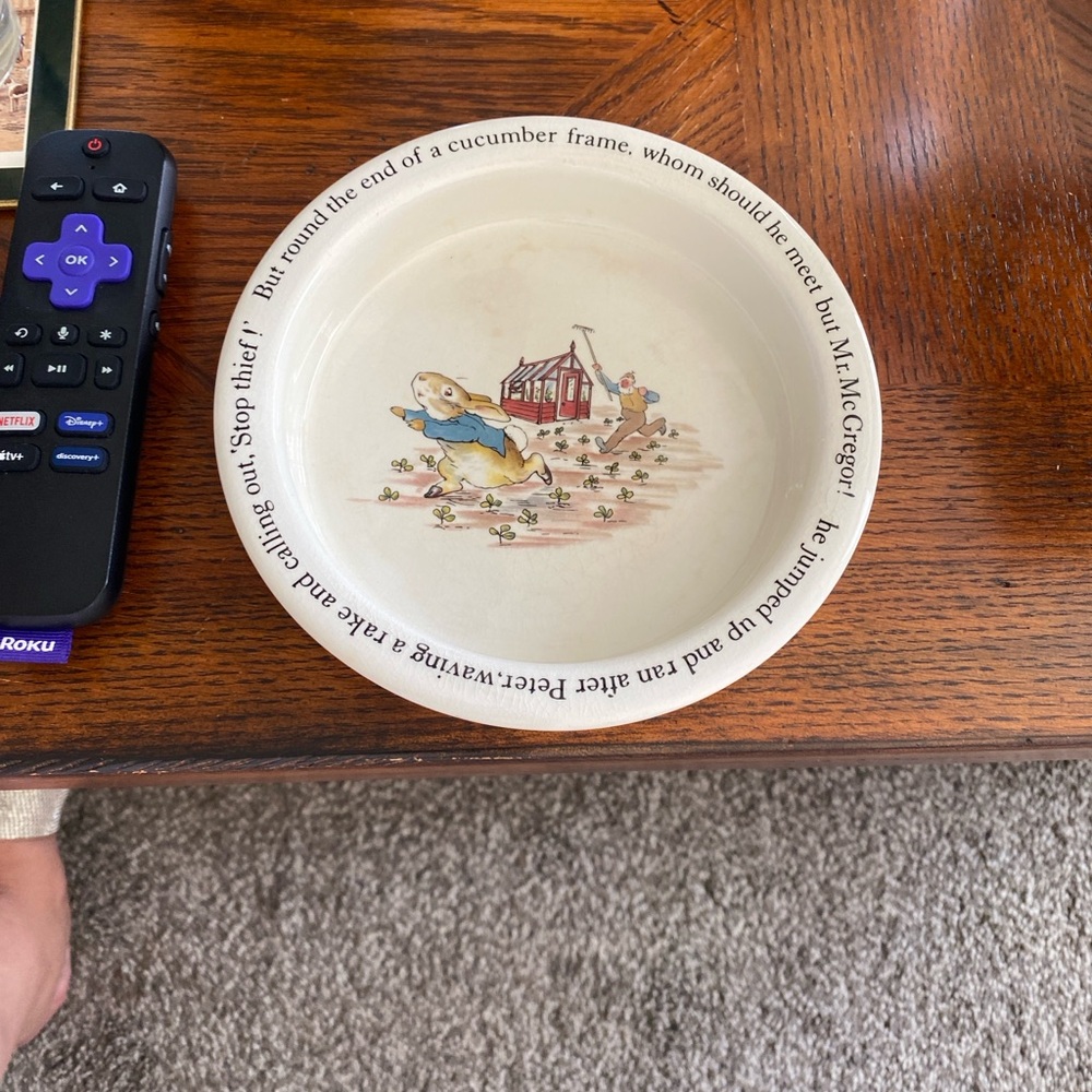 Wedgwood Peter Rabbit Design Plate